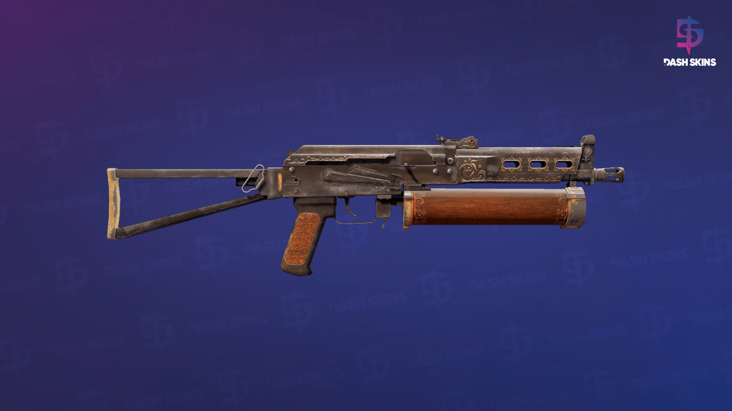 StatTrak™ PP-Bizon | Antique (Minimal Wear) - Backside Screenshot