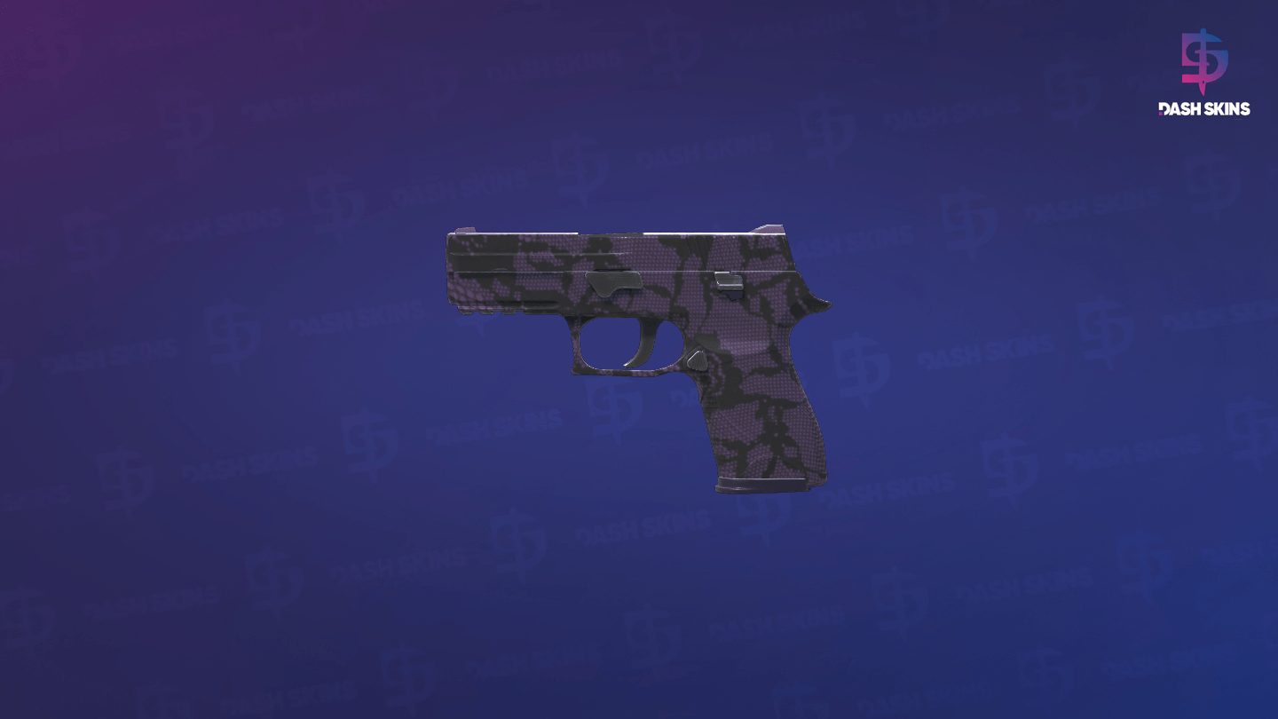 P250 | Plum Netting (Factory New) - Frontside Screenshot
