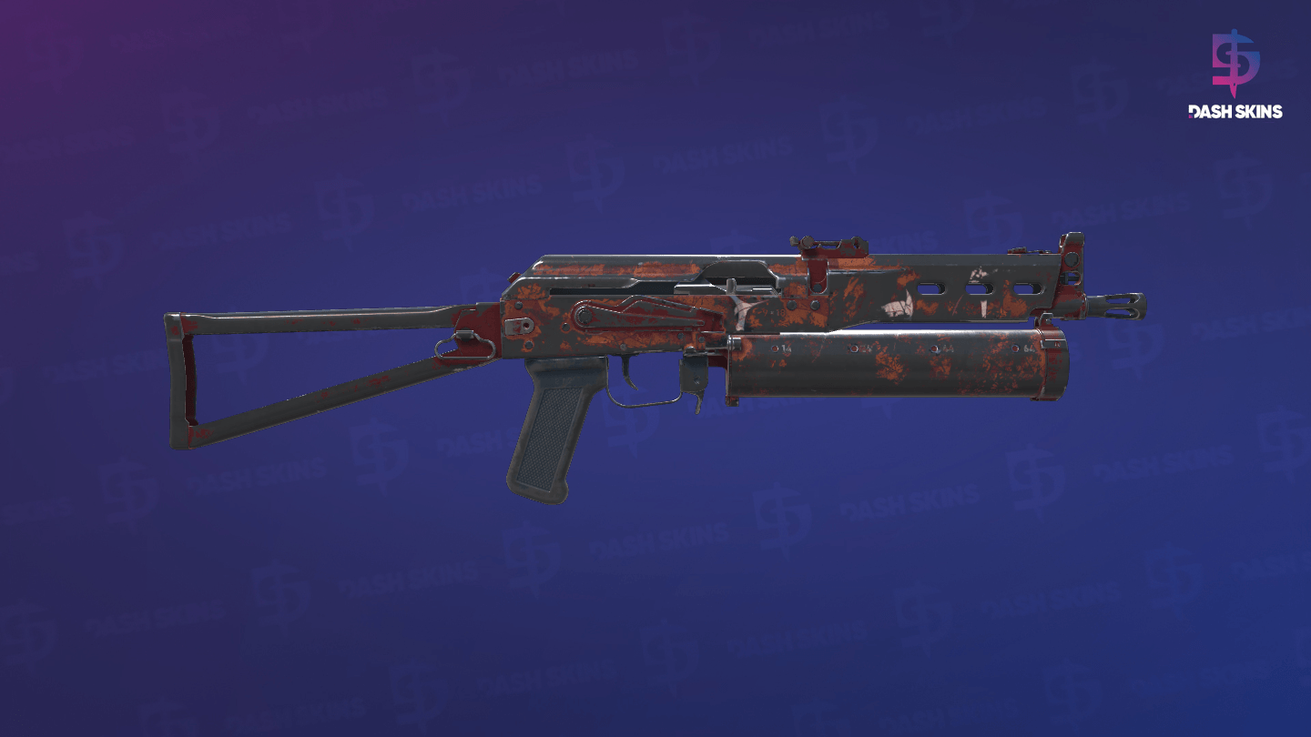 PP-Bizon | Thermal Currents (Battle-Scarred) - Backside Screenshot