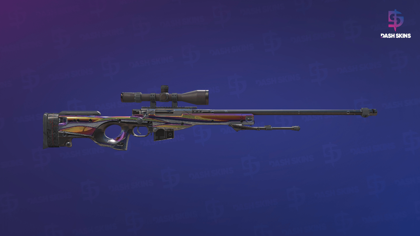 AWP | Chrome Cannon (Well-Worn) - Backside Screenshot