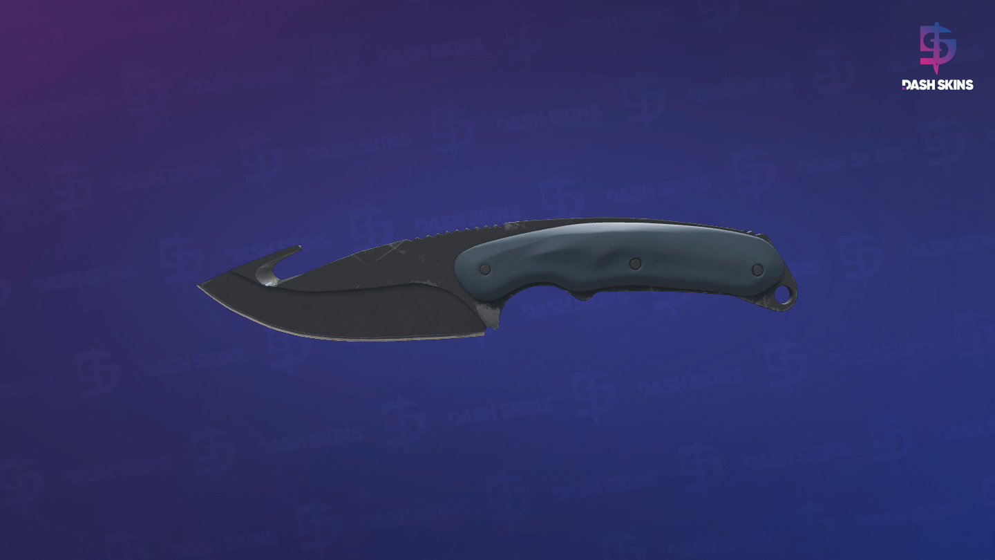 ★ Gut Knife | Night (Minimal Wear) - Backside Screenshot