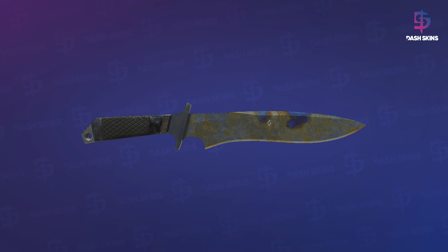 ★ StatTrak™ Classic Knife | Case Hardened (Well-Worn) - Frontside Screenshot