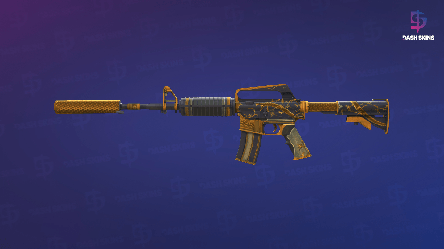 M4A1-S | Golden Coil (Field-Tested) - Frontside Screenshot