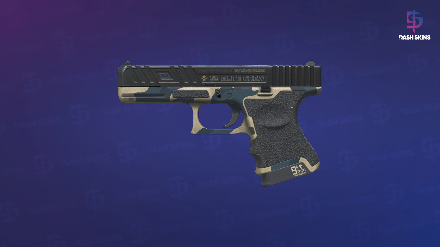 Glock-18 | Winterized (Minimal Wear) - Frontside Screenshot