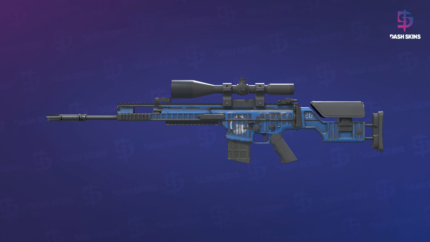 SCAR-20 | Assault (Field-Tested) - Frontside Screenshot