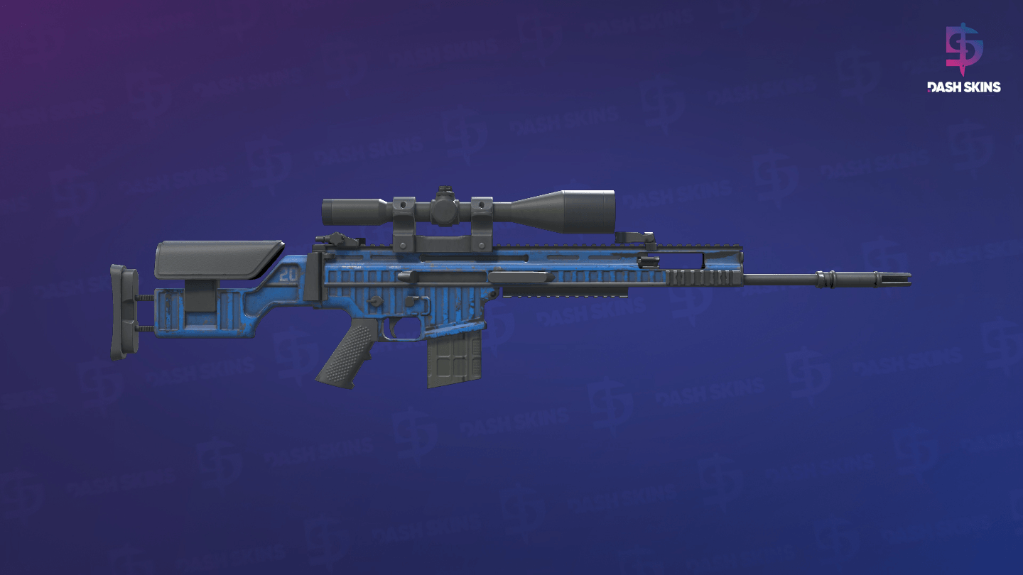 SCAR-20 | Assault (Field-Tested) - Backside Screenshot