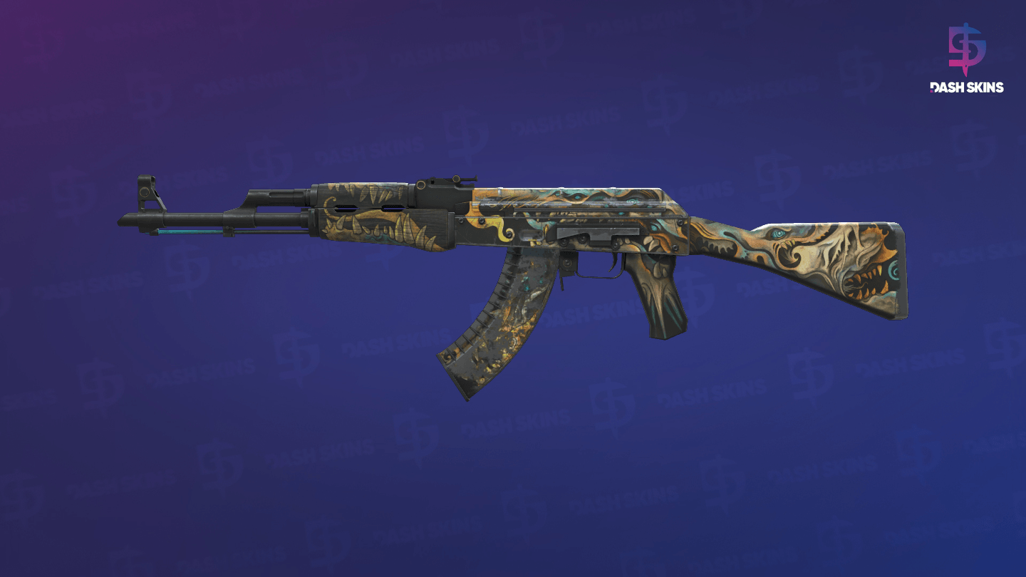 AK-47 | Phantom Disruptor (Battle-Scarred) - Frontside Screenshot