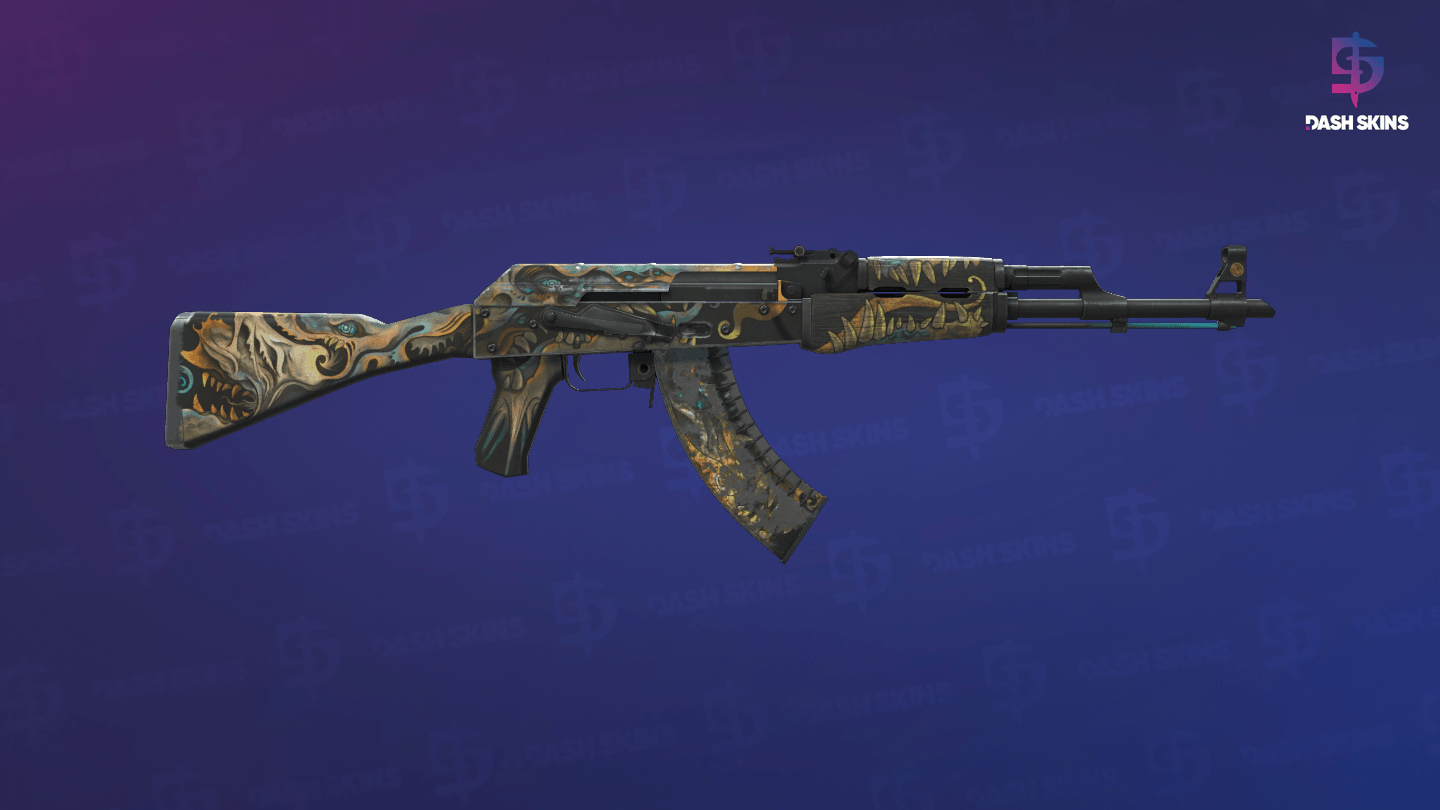 AK-47 | Phantom Disruptor (Battle-Scarred) - Backside Screenshot