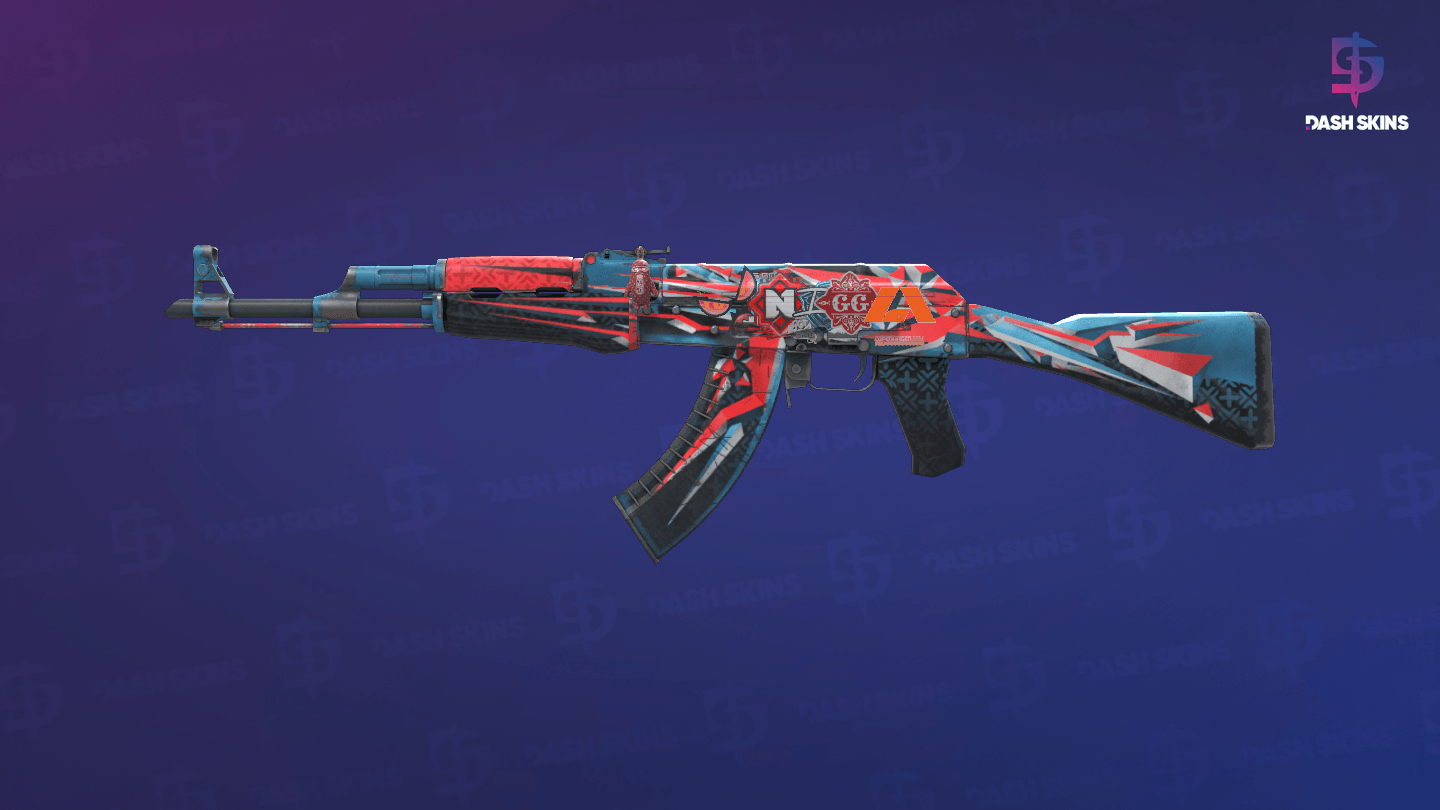AK-47 | Point Disarray (Field-Tested) - Frontside Screenshot