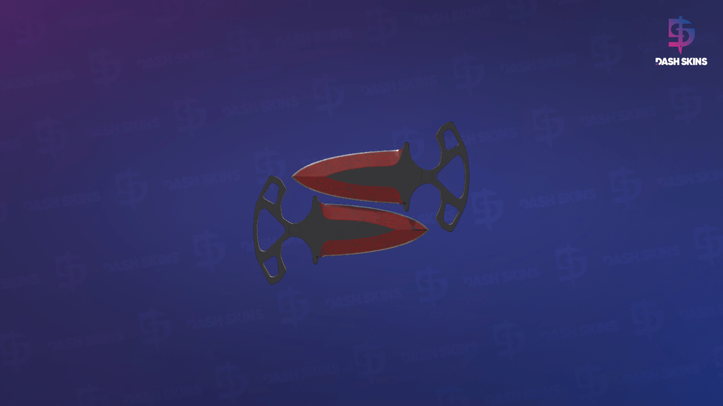 ★ Shadow Daggers | Crimson Web (Field-Tested) - Frontside Screenshot