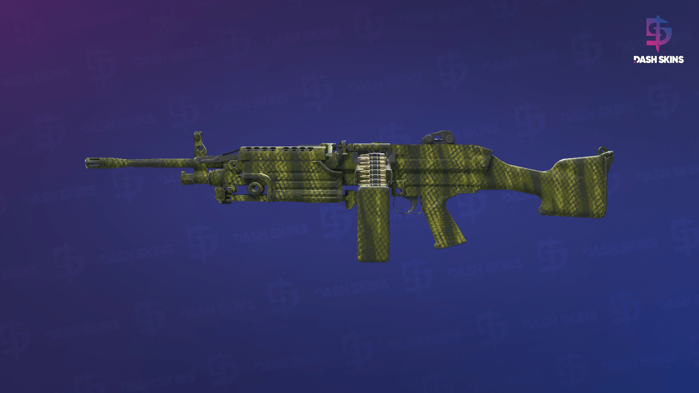 M249 | Gator Mesh (Minimal Wear) - Frontside Screenshot