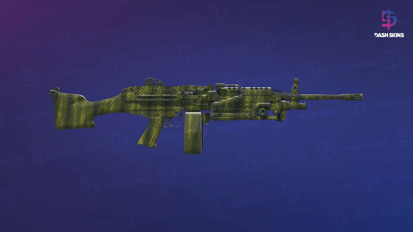 M249 | Gator Mesh (Minimal Wear) - Backside Screenshot