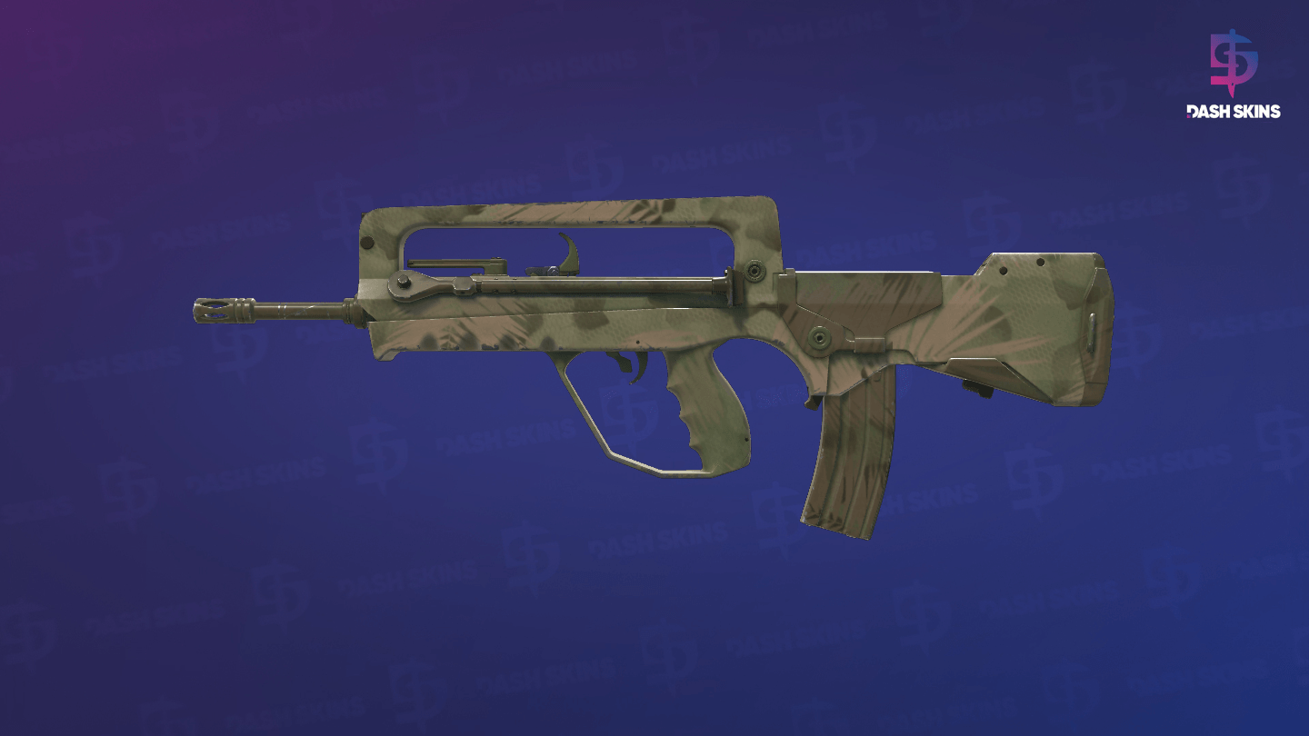 FAMAS | Palm (Field-Tested) - Frontside Screenshot