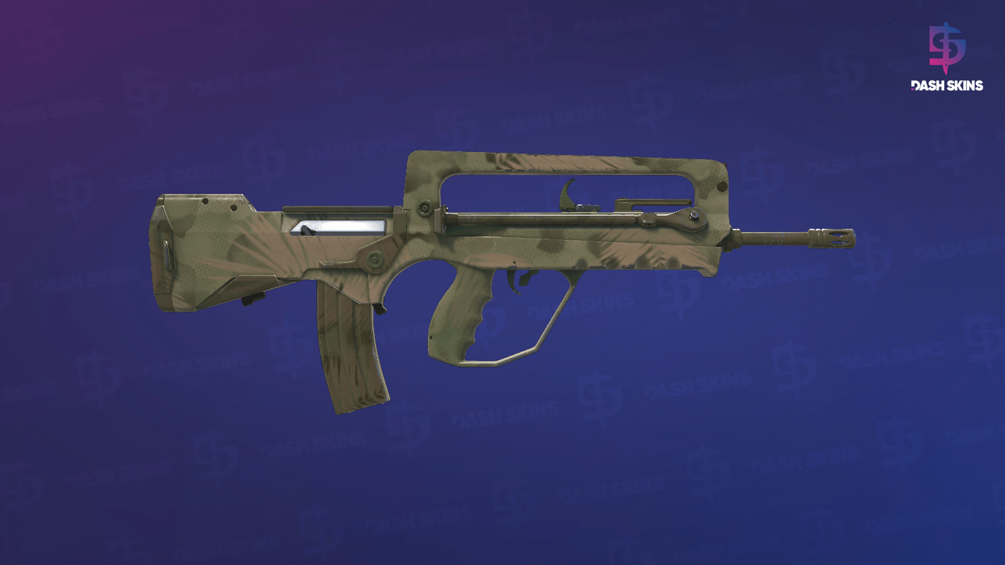 FAMAS | Palm (Field-Tested) - Backside Screenshot