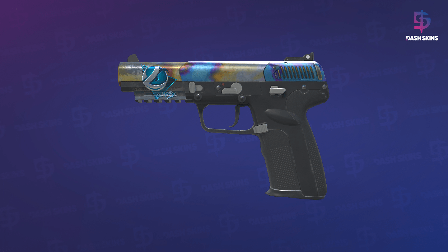 Five-SeveN | Case Hardened (Battle-Scarred) - Frontside Screenshot