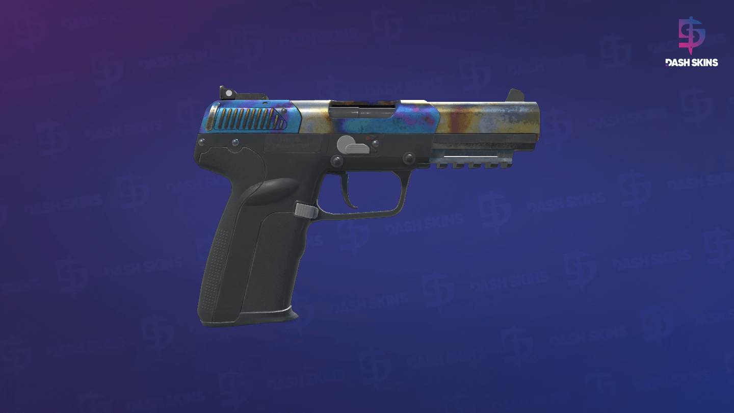 Five-SeveN | Case Hardened (Battle-Scarred) - Backside Screenshot