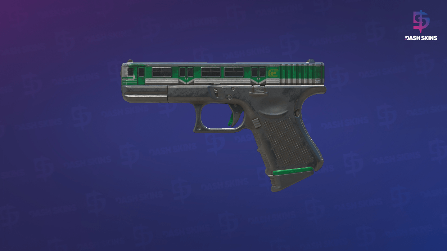 Glock-18 | Green Line (Field-Tested) - Frontside Screenshot