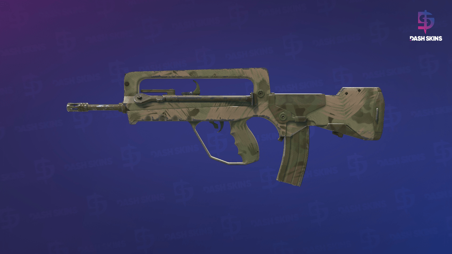 FAMAS | Palm (Field-Tested) - Frontside Screenshot