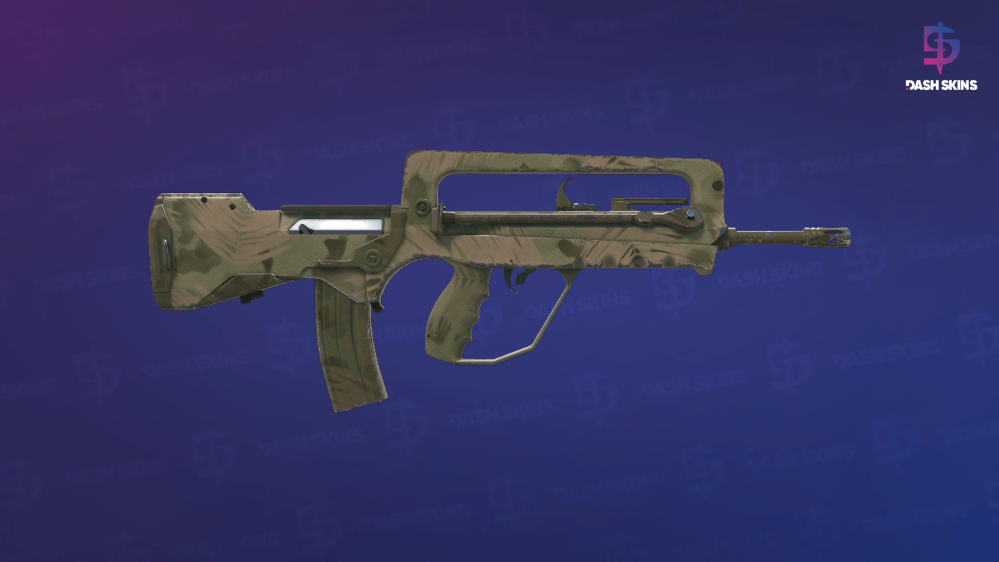 FAMAS | Palm (Field-Tested) - Backside Screenshot