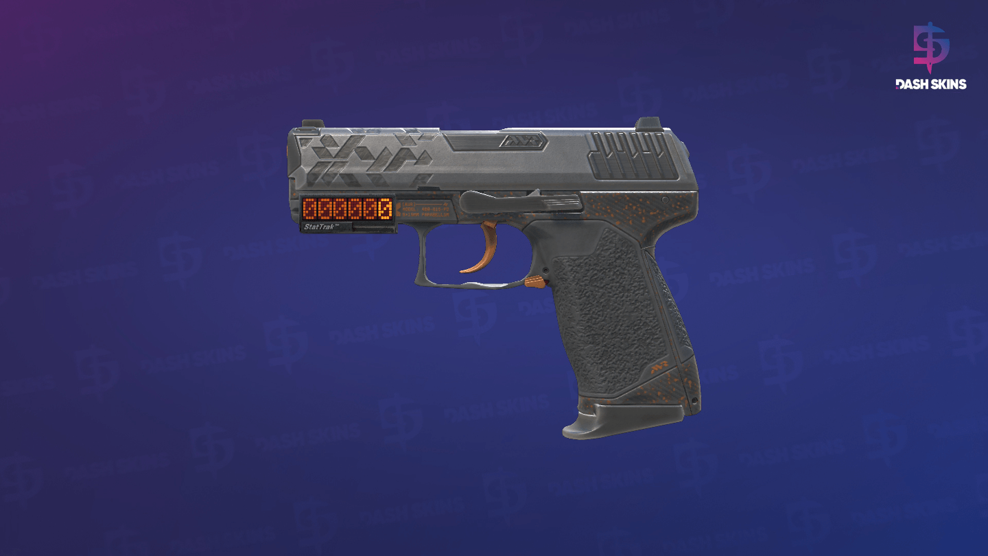 StatTrak™ P2000 | Sure Grip (Field-Tested) - Frontside Screenshot