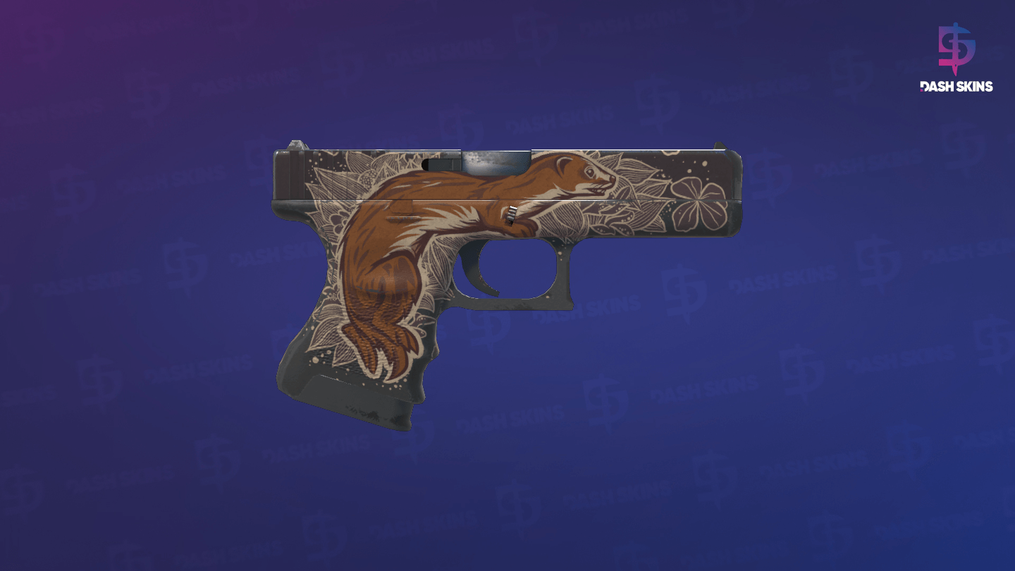 Glock-18 | Weasel (Well-Worn) - Backside Screenshot