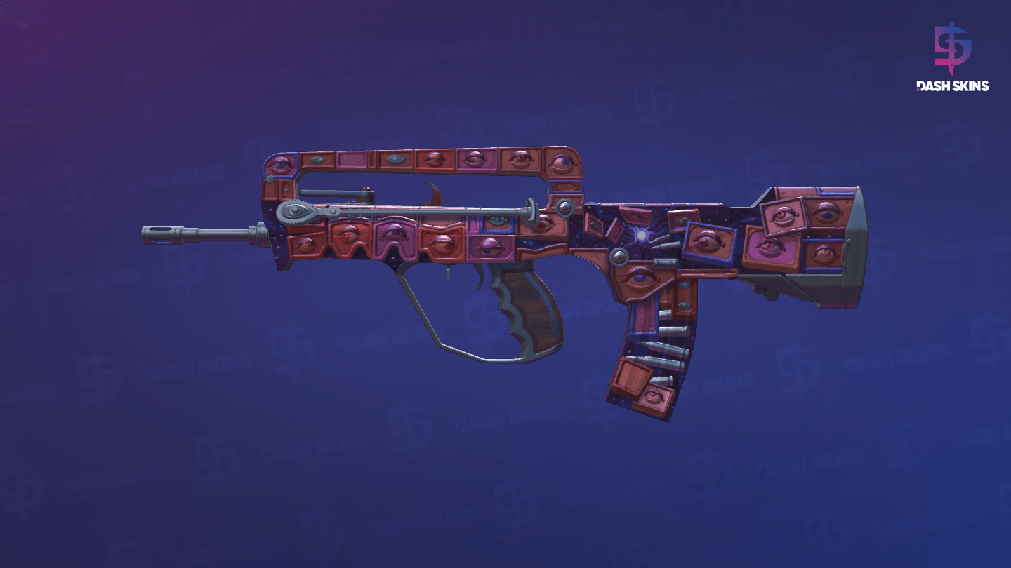 FAMAS | Rapid Eye Movement (Minimal Wear) - Frontside Screenshot