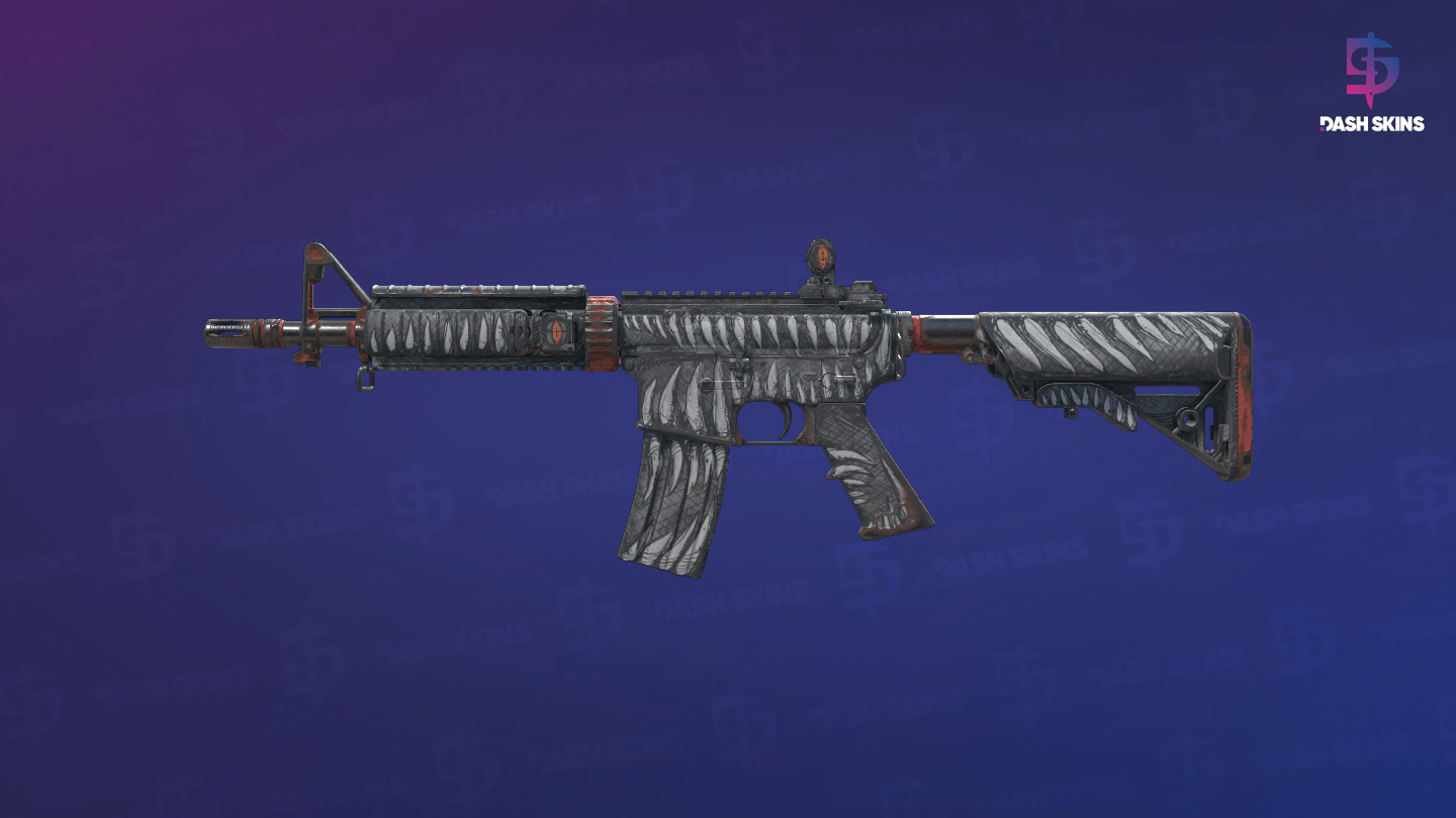 M4A4 | Zubastick (Well-Worn) - Frontside Screenshot