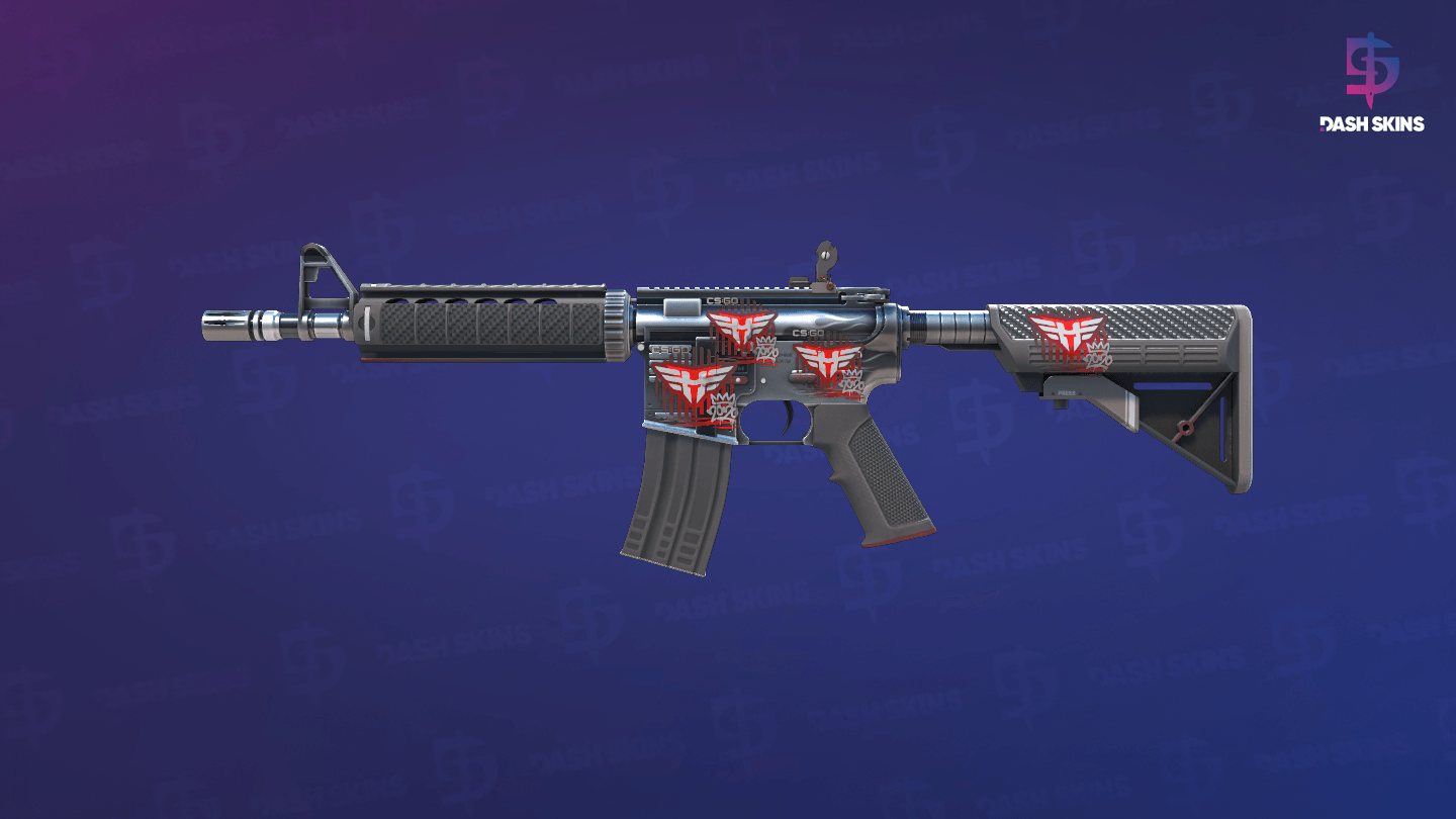 M4A4 | Magnesium (Factory New) - Frontside Screenshot