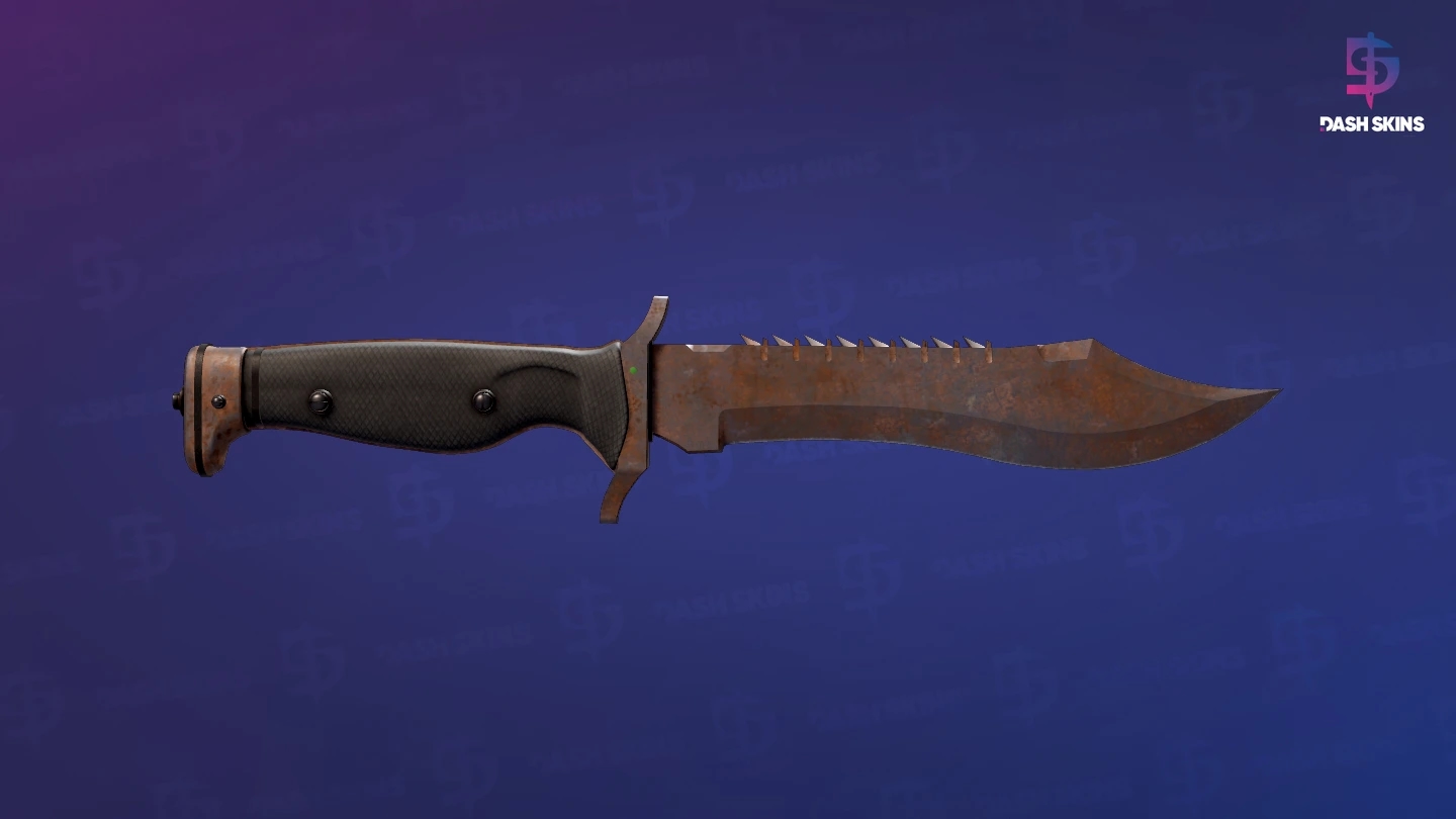 Faca Bowie (★) | Revestimento Enferrujado - Frontside Screenshot