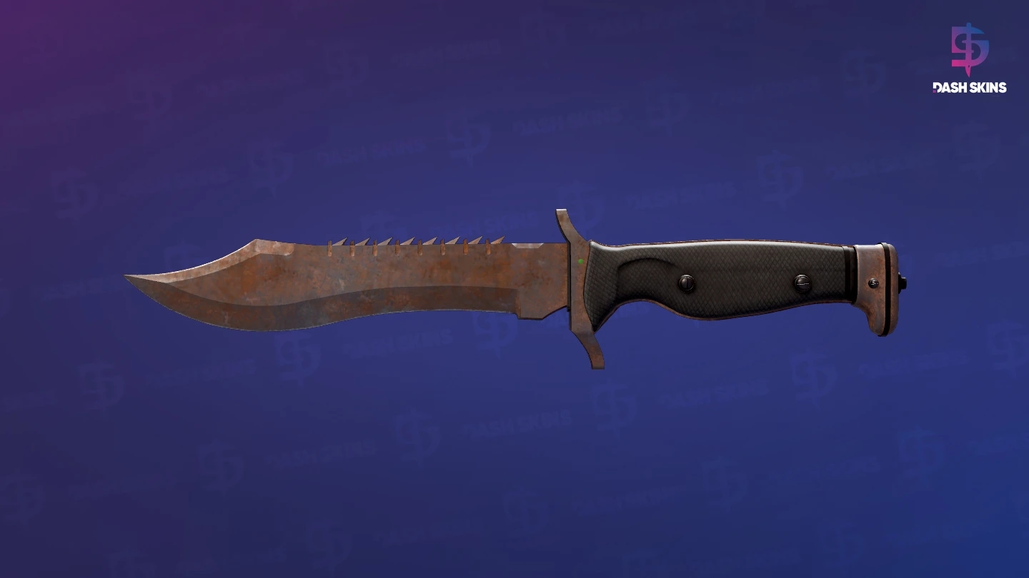 Faca Bowie (★) | Revestimento Enferrujado - Backside Screenshot