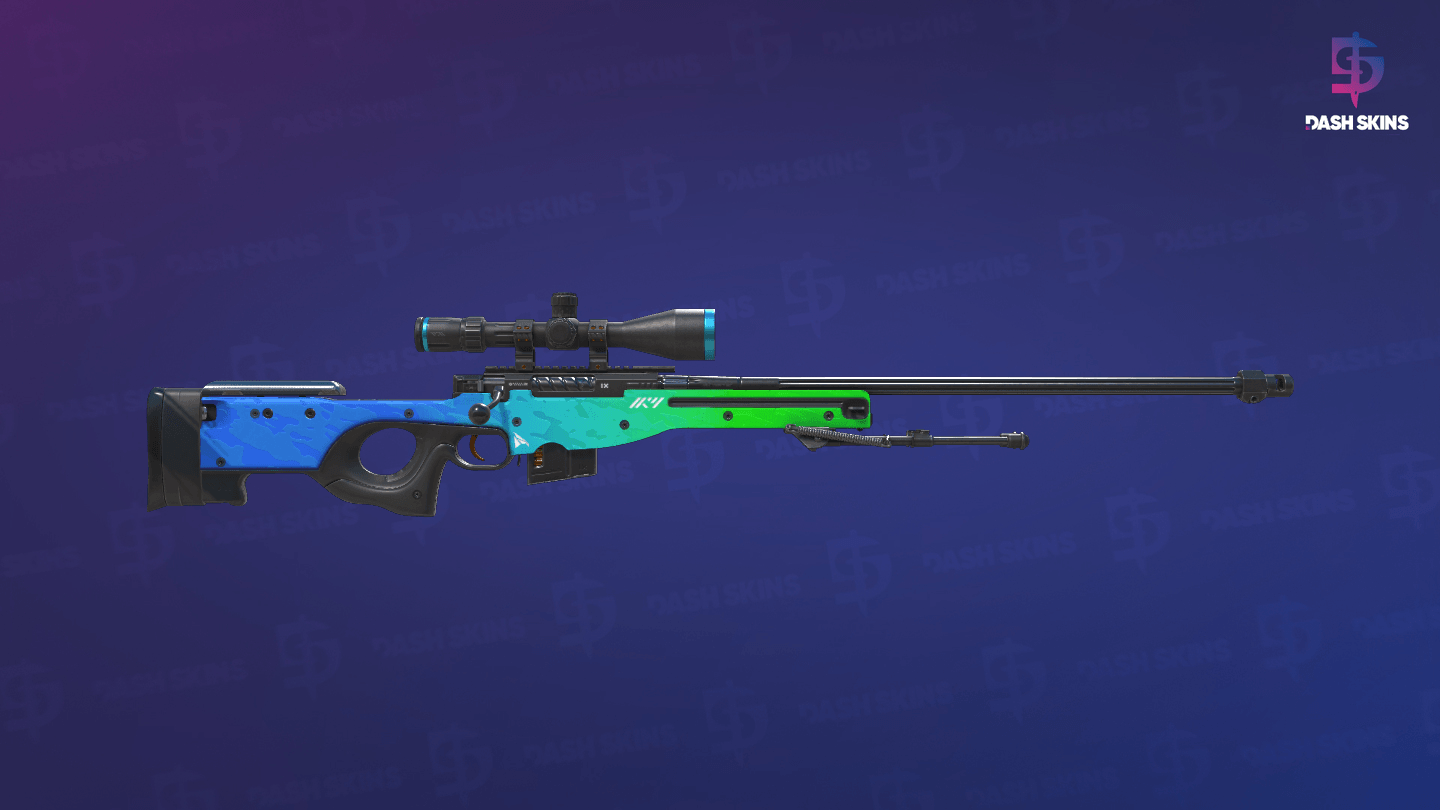 AWP | Ice Coaled (Minimal Wear) - Backside Screenshot