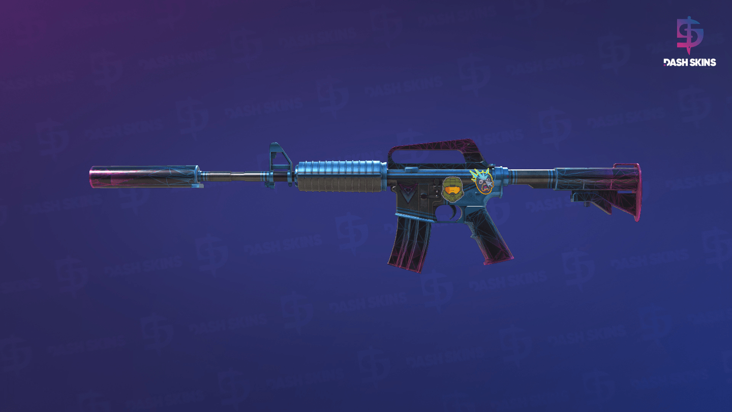 M4A1-S | Decimator (Field-Tested) - Frontside Screenshot