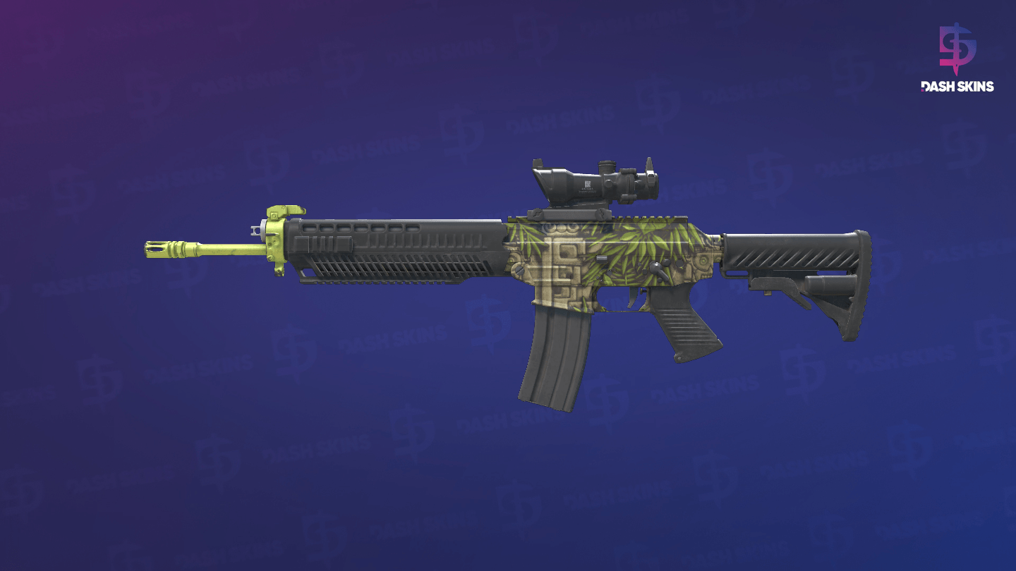 SG 553 | Ruínas Exuberantes - Frontside Screenshot