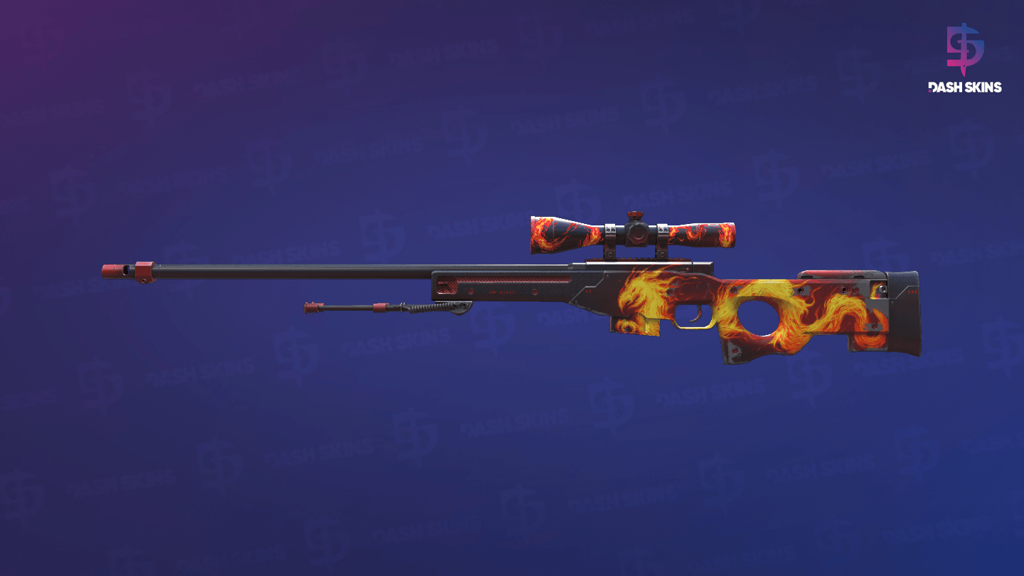 AWP | Wildfire (Field-Tested) - Frontside Screenshot
