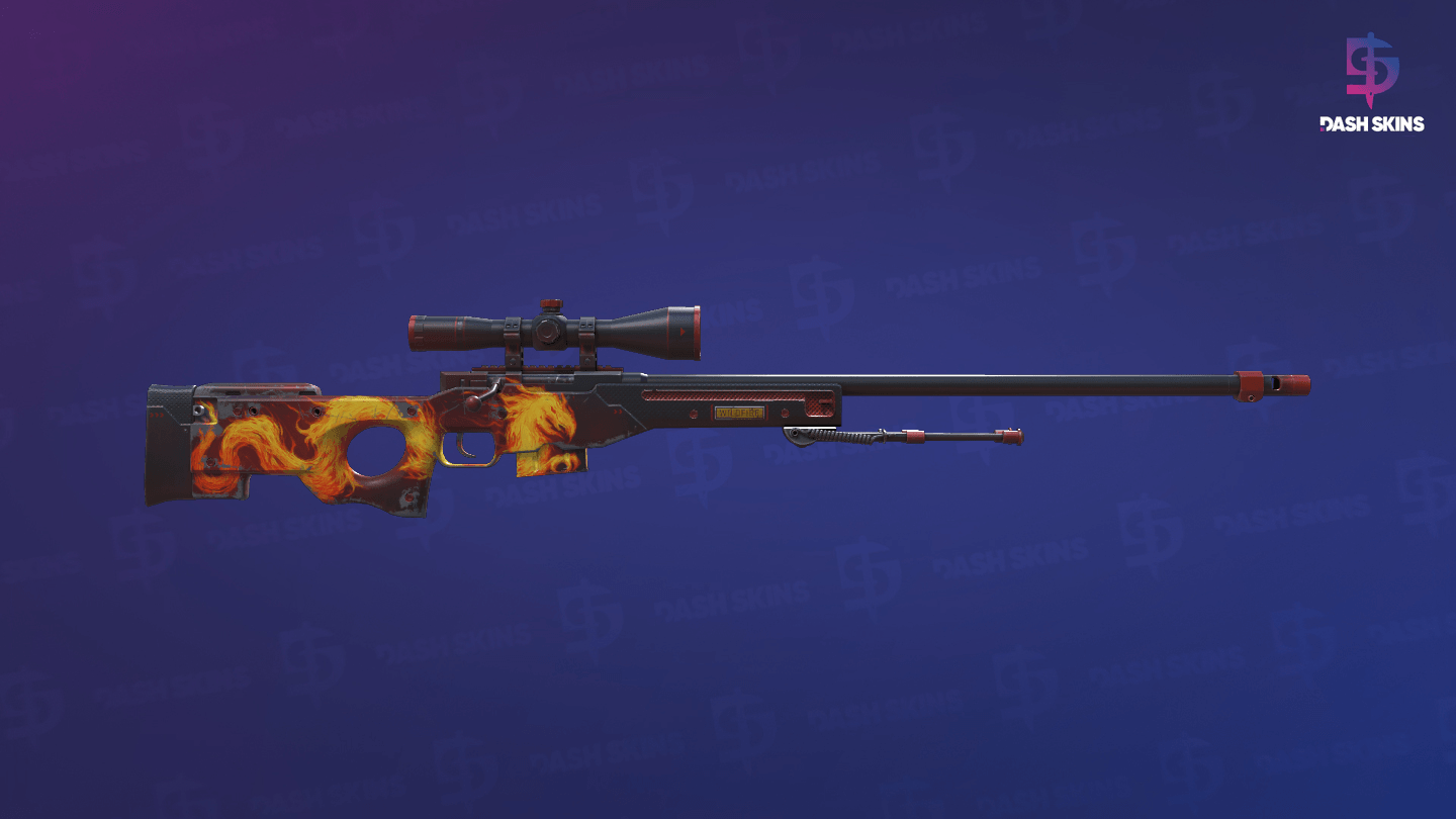 AWP | Wildfire (Field-Tested) - Backside Screenshot