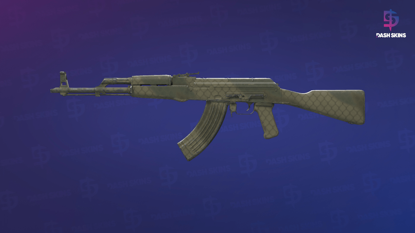 AK-47 | Safari Mesh (Field-Tested) - Frontside Screenshot