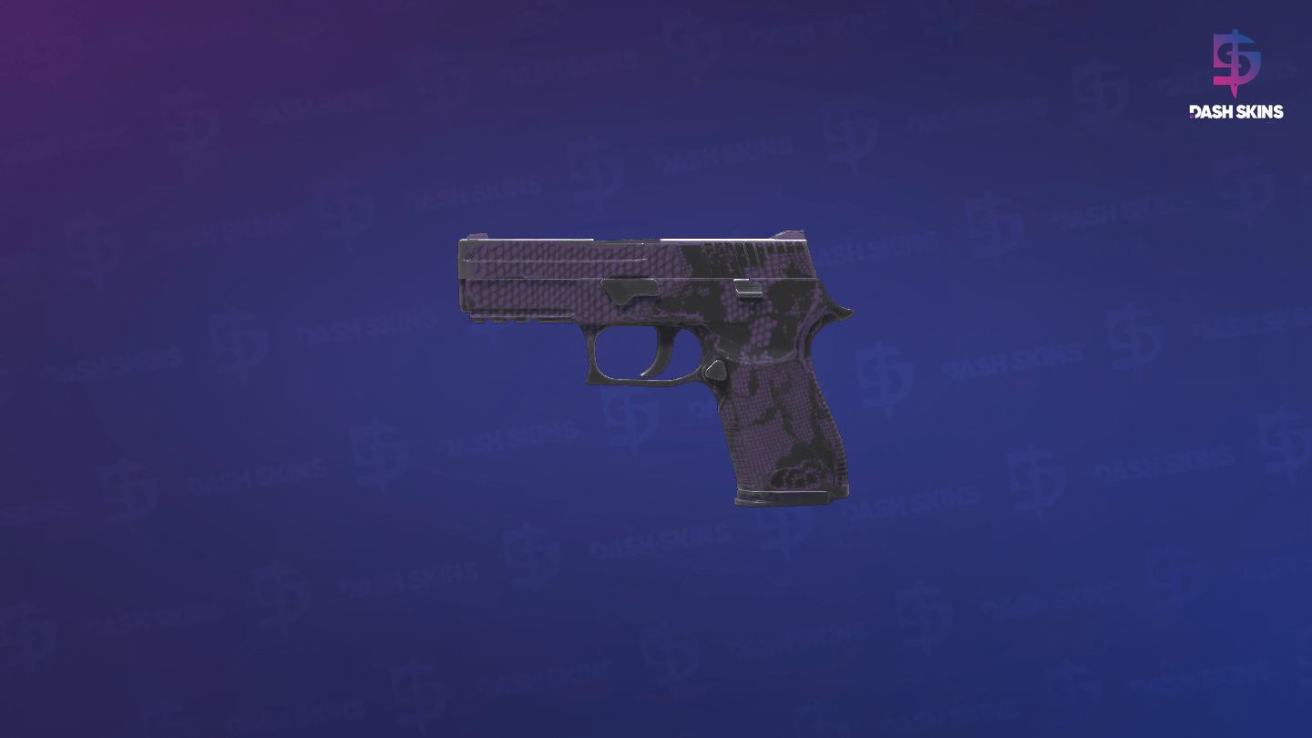 P250 | Plum Netting (Field-Tested) - Frontside Screenshot