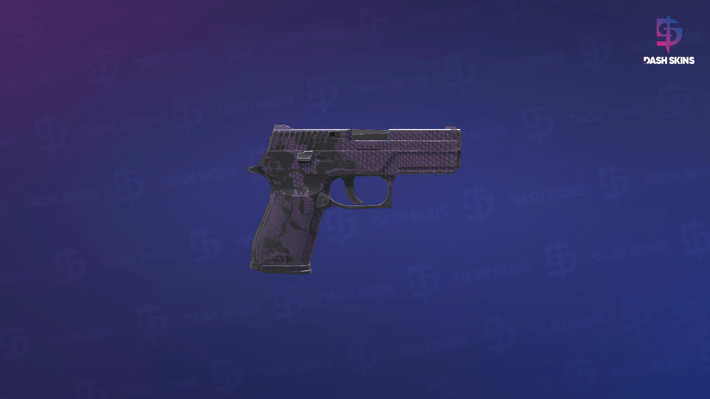 P250 | Plum Netting (Field-Tested) - Backside Screenshot