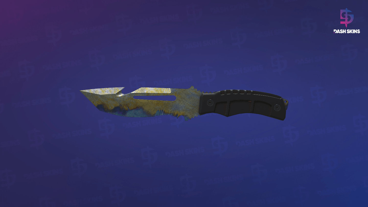 ★ Survival Knife | Case Hardened (Field-Tested) - Backside Screenshot