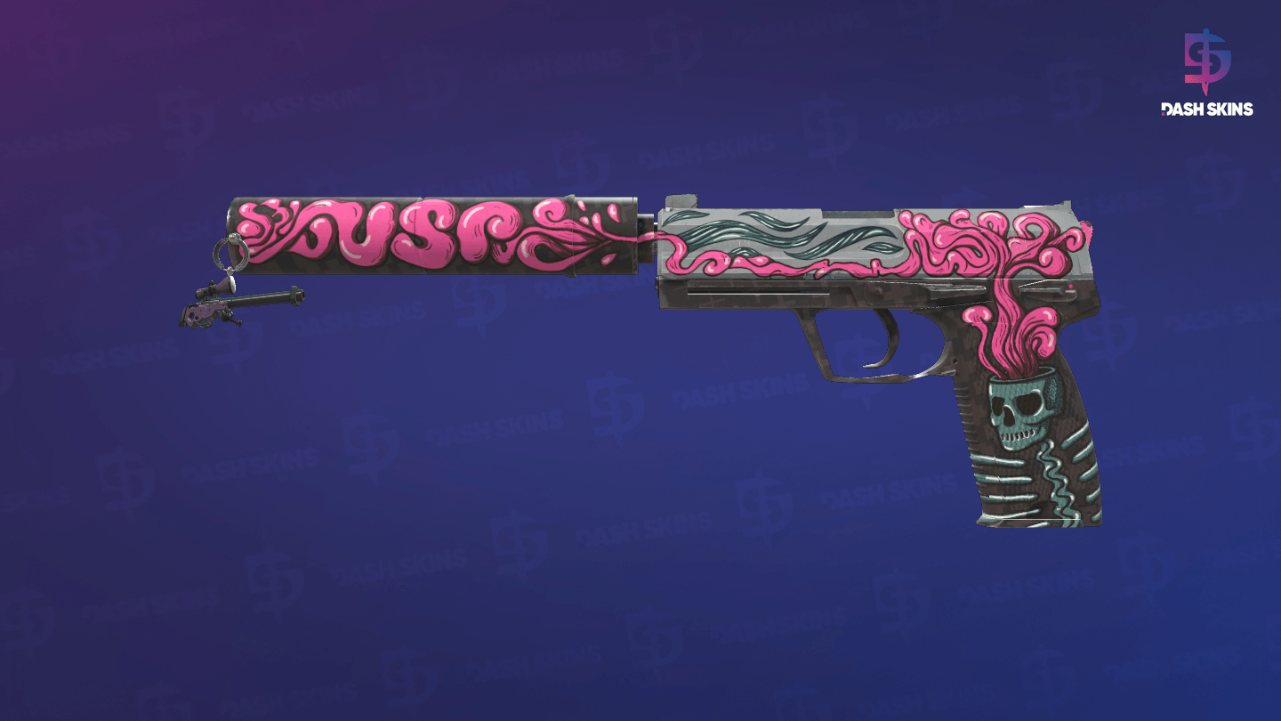 USP-S | Cortex (Minimal Wear) - Frontside Screenshot