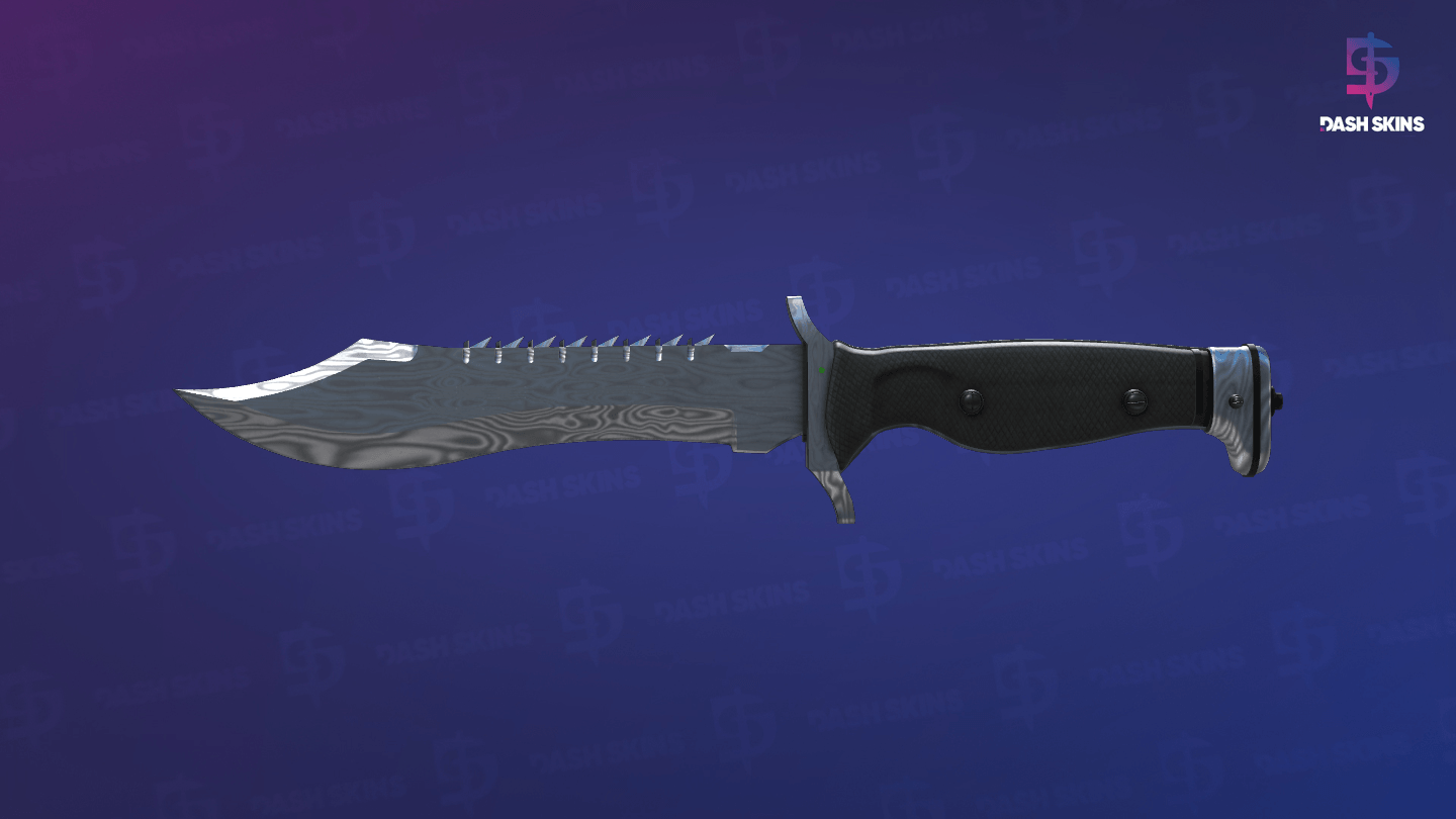 ★ Bowie Knife | Damascus Steel (Minimal Wear) - Backside Screenshot