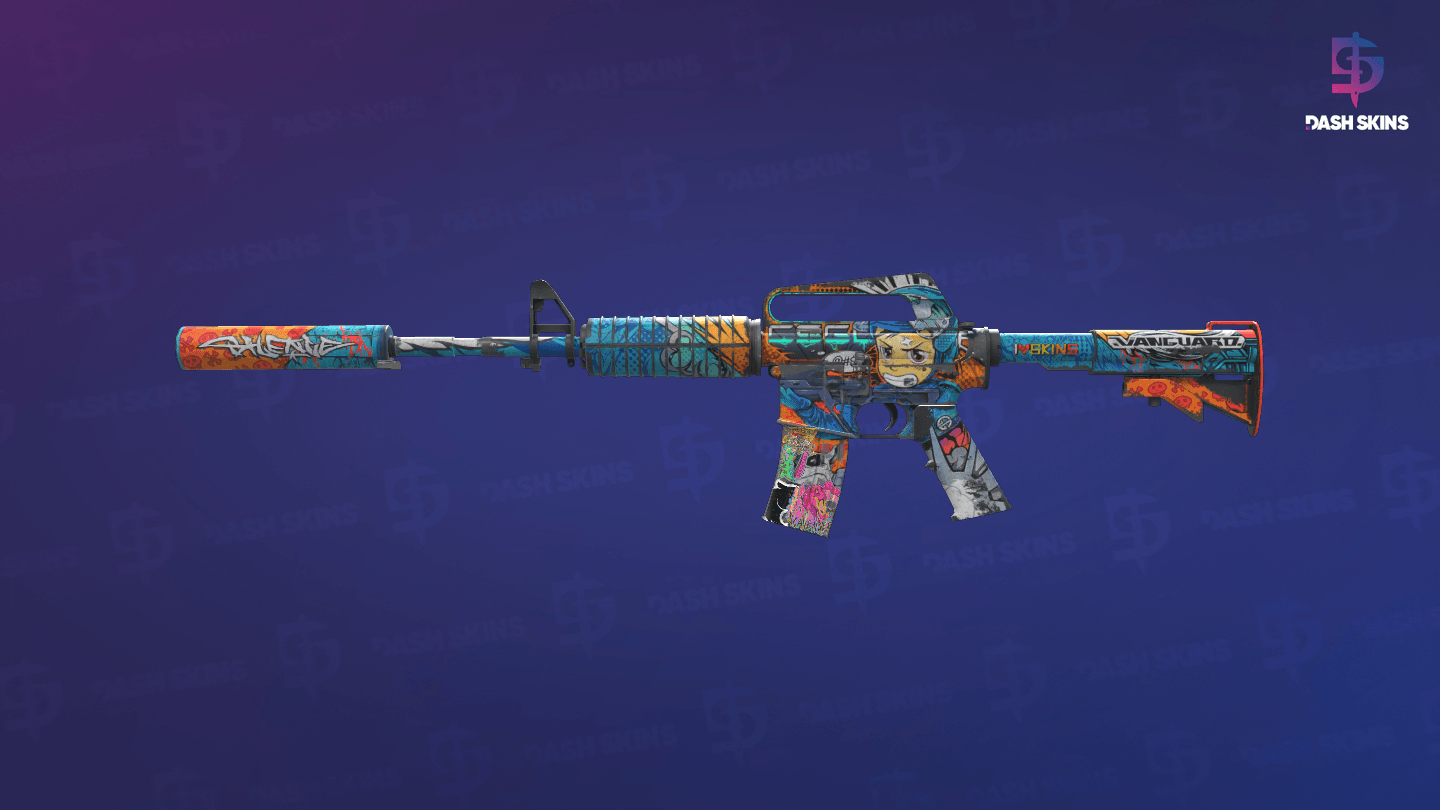 M4A1-S | Player Two (Battle-Scarred) - Frontside Screenshot
