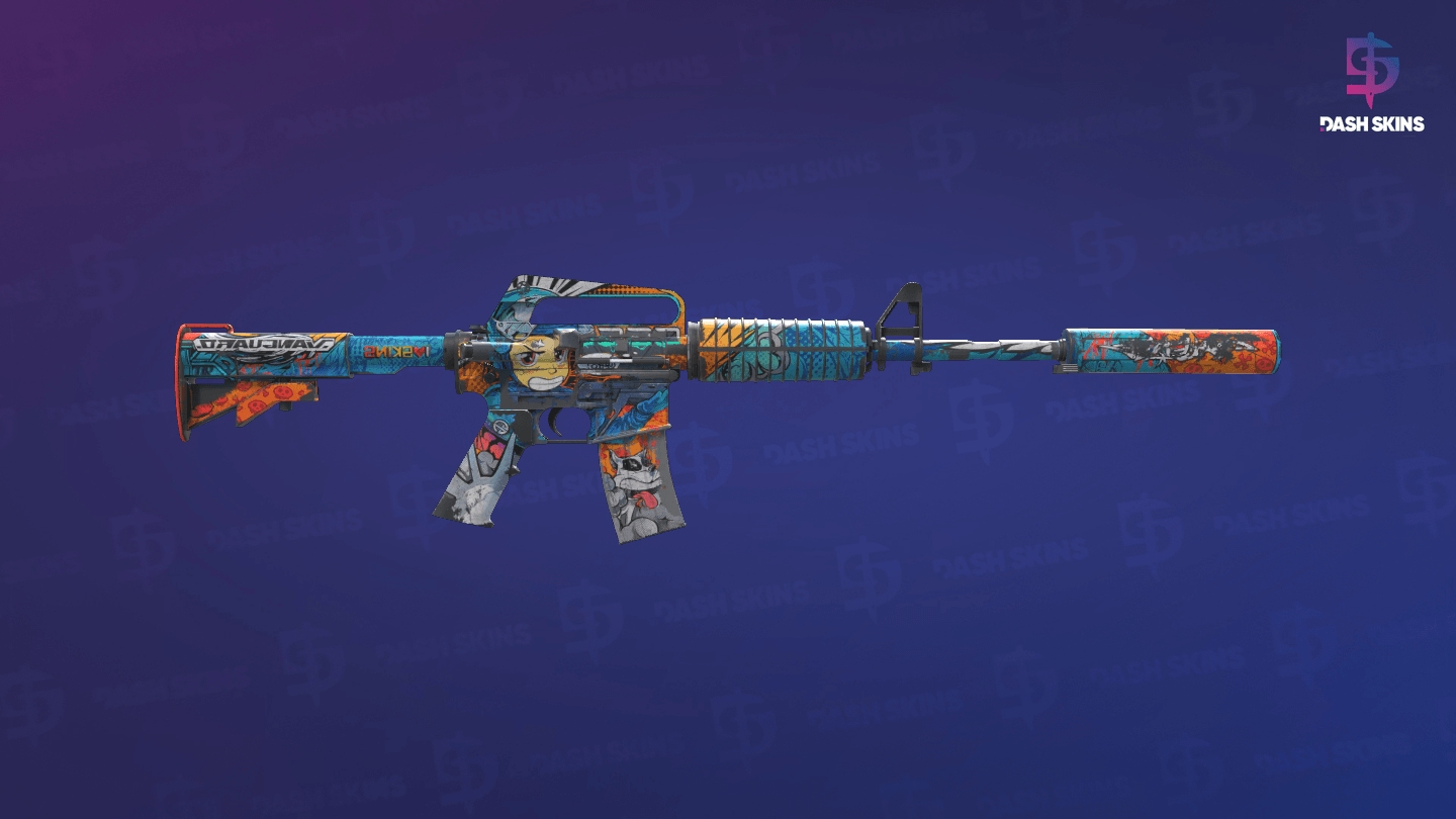 M4A1-S | Player Two (Battle-Scarred) - Backside Screenshot