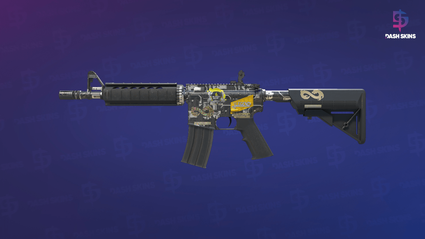 M4A4 | Mainframe (Factory New) - Frontside Screenshot