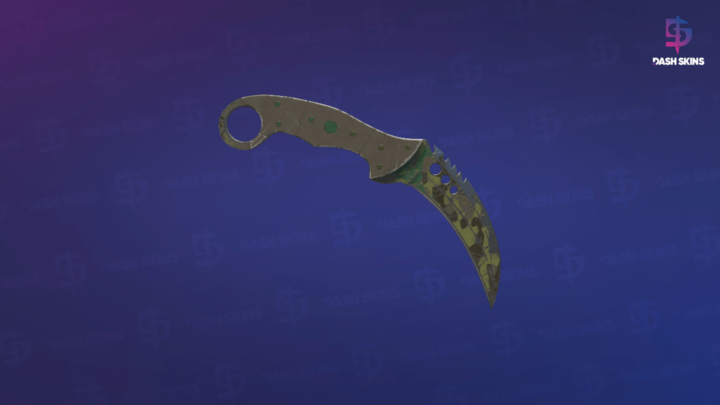 ★ Talon Knife | Boreal Forest (Battle-Scarred) - Backside Screenshot