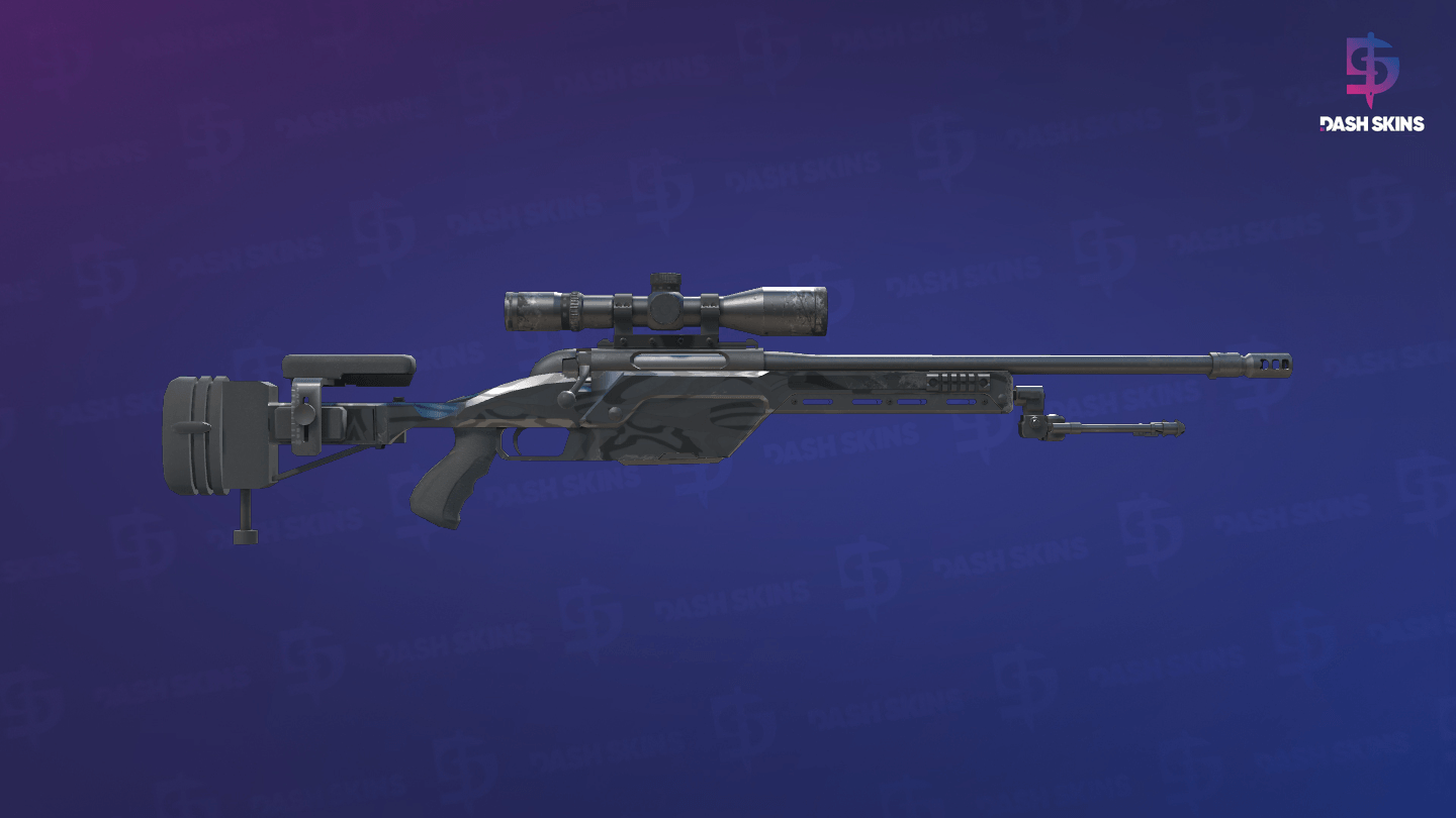SSG 08 | Dark Water (Minimal Wear) - Backside Screenshot