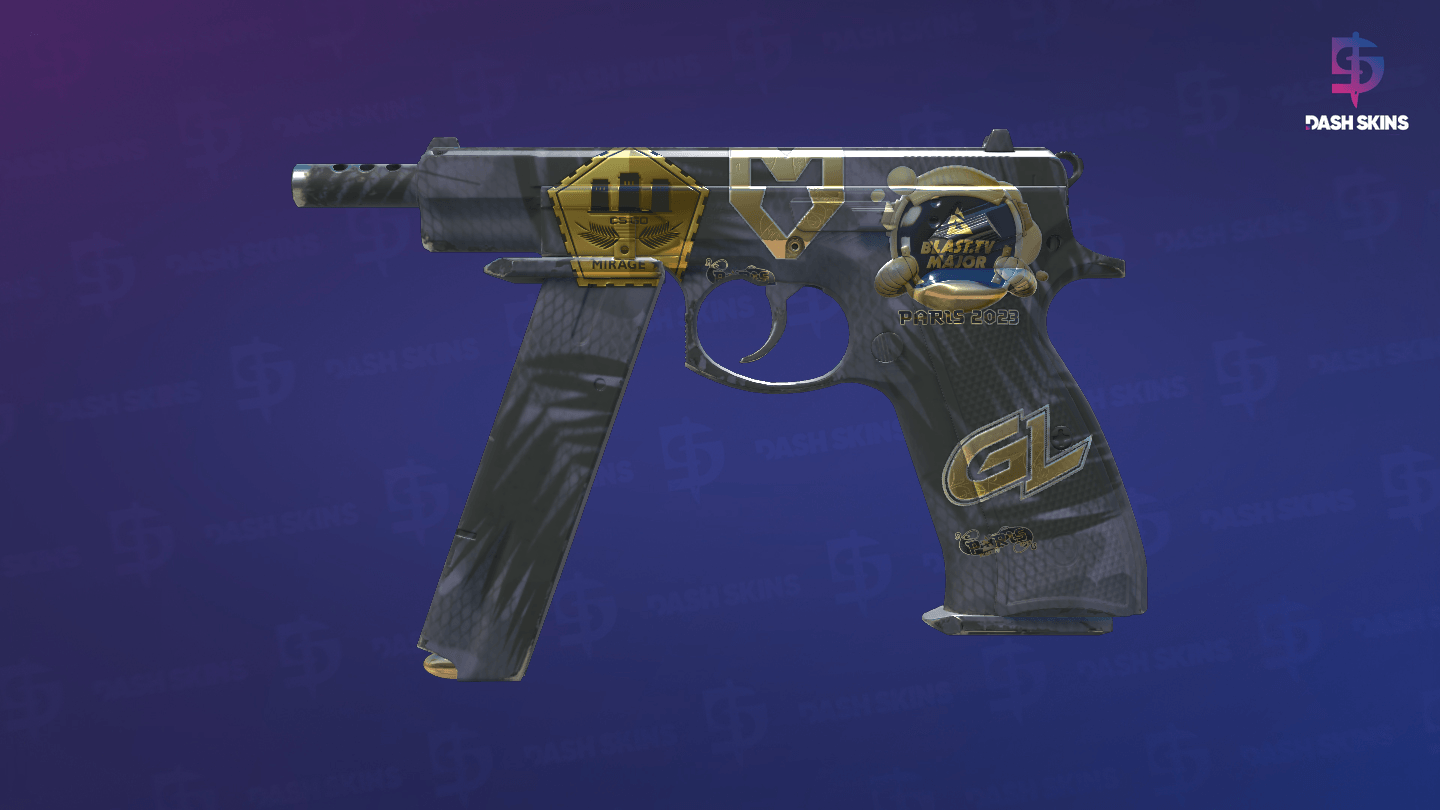 Souvenir CZ75-Auto | Midnight Palm (Factory New) - Frontside Screenshot