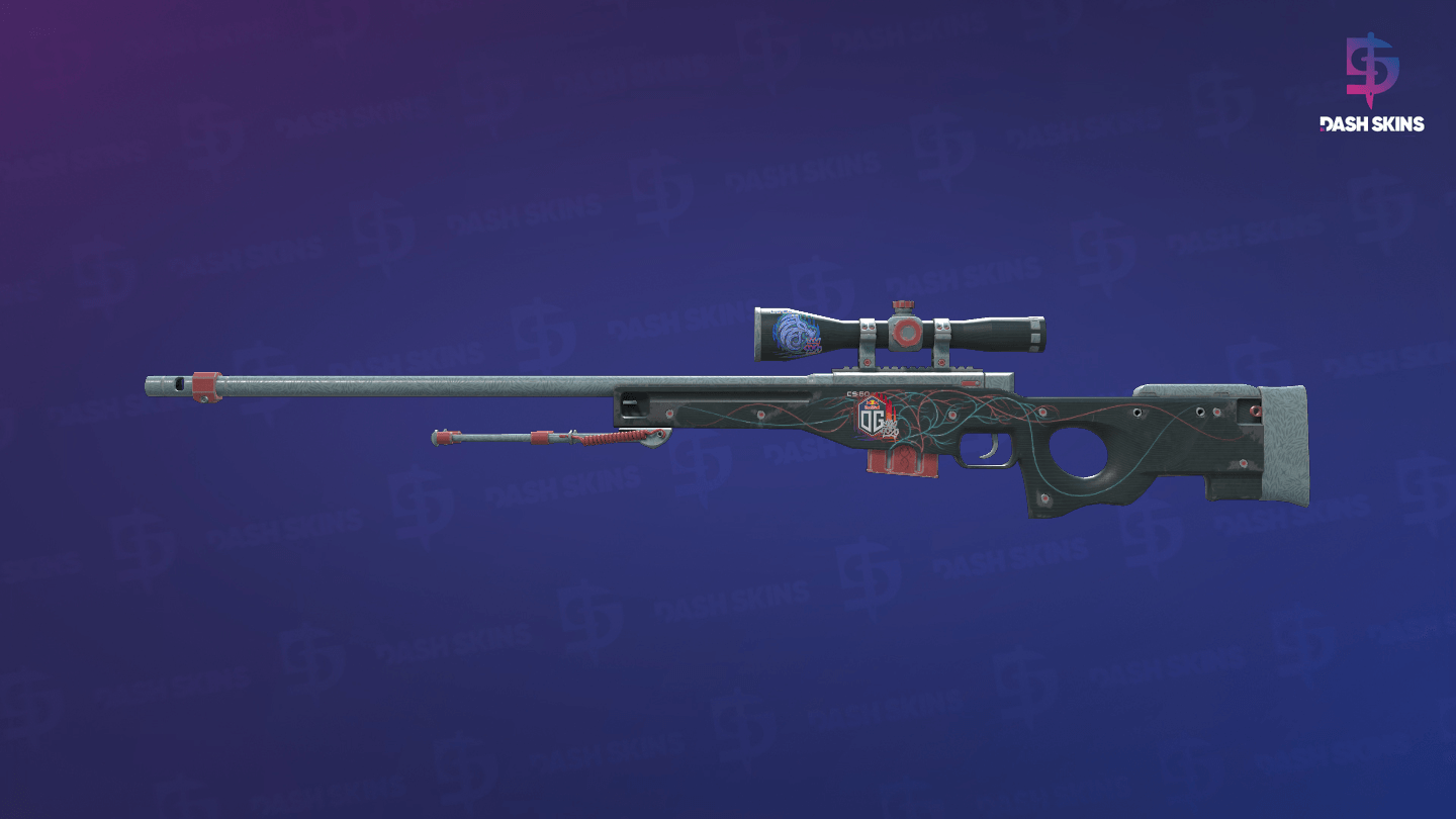 AWP | Capillary (Field-Tested) - Frontside Screenshot