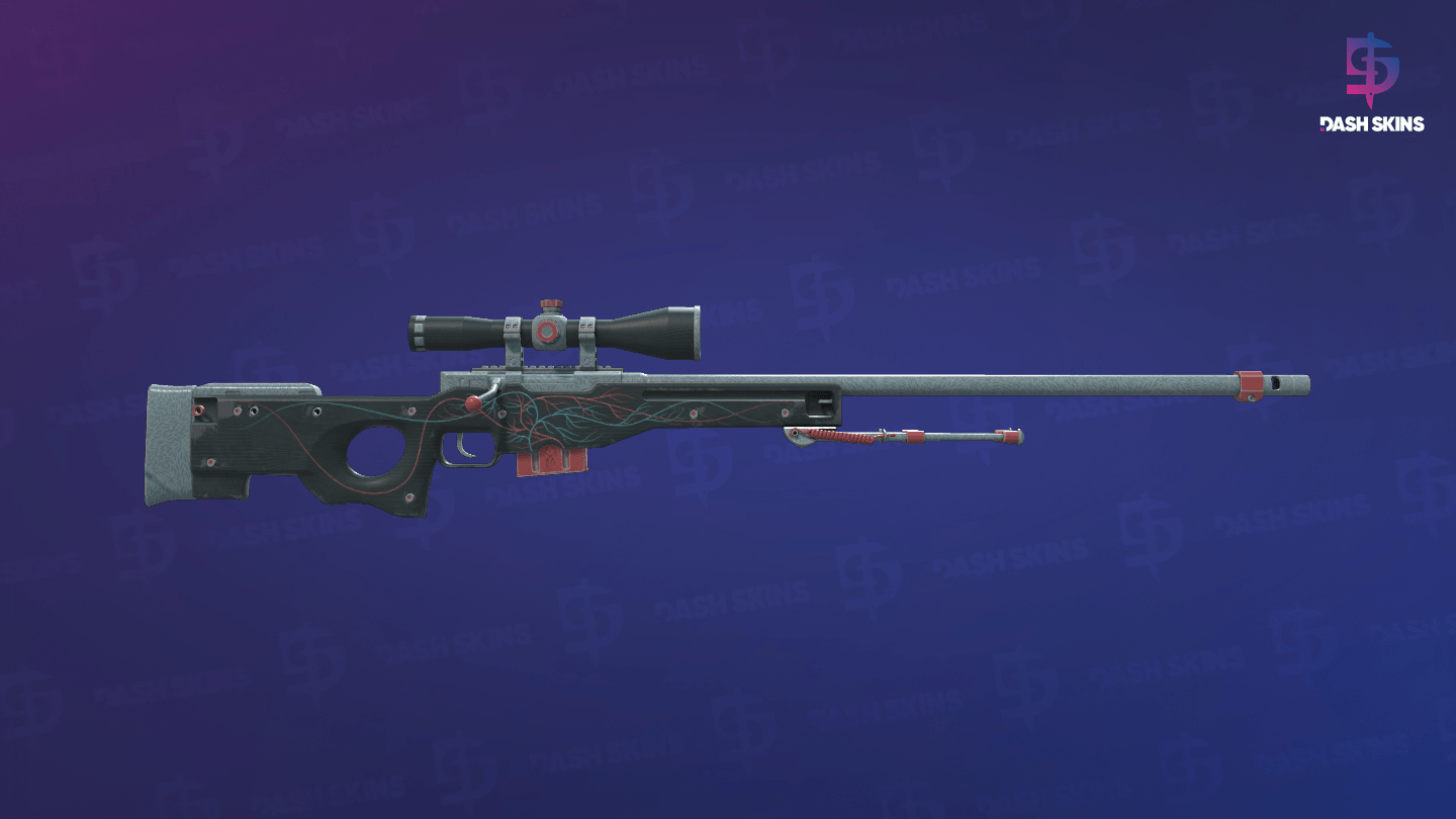 AWP | Capillary (Field-Tested) - Backside Screenshot