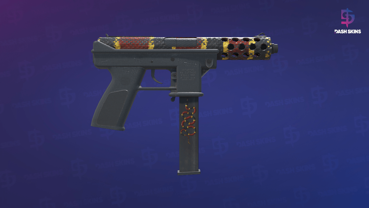 StatTrak™ Tec-9 | Snek-9 (Field-Tested) - Backside Screenshot